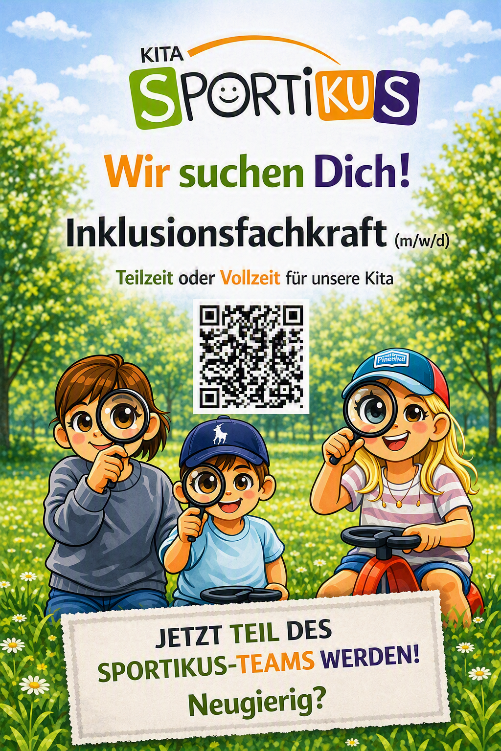 Stellenangebot Inklusionsfachkraft