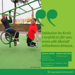 Dennis Sonne und Henrik Mertens