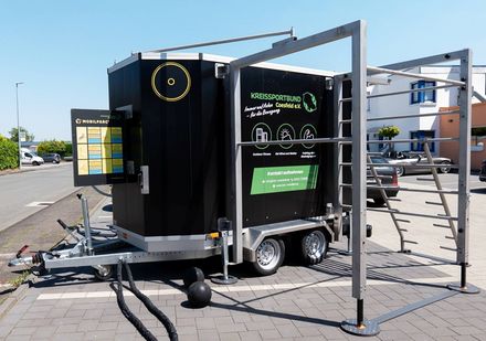 Fitnessanhänger des KSB Coesfeld